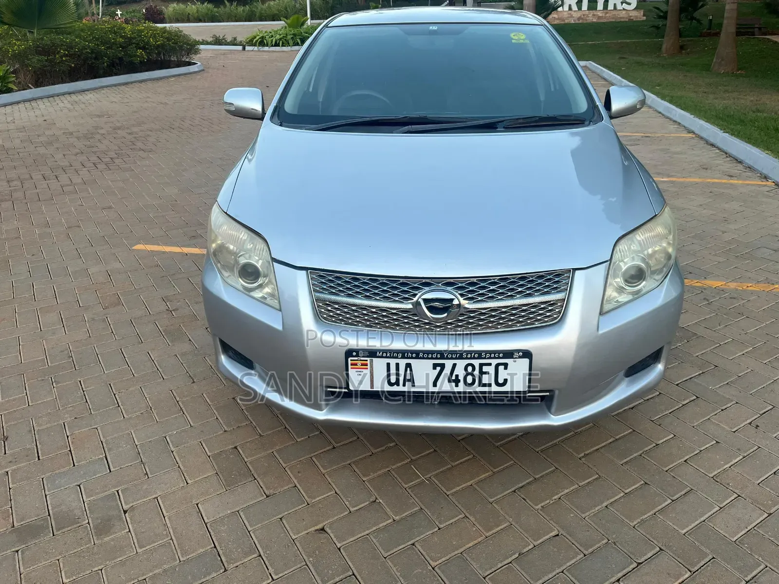 Toyota Corolla Fielder 2008 Silver