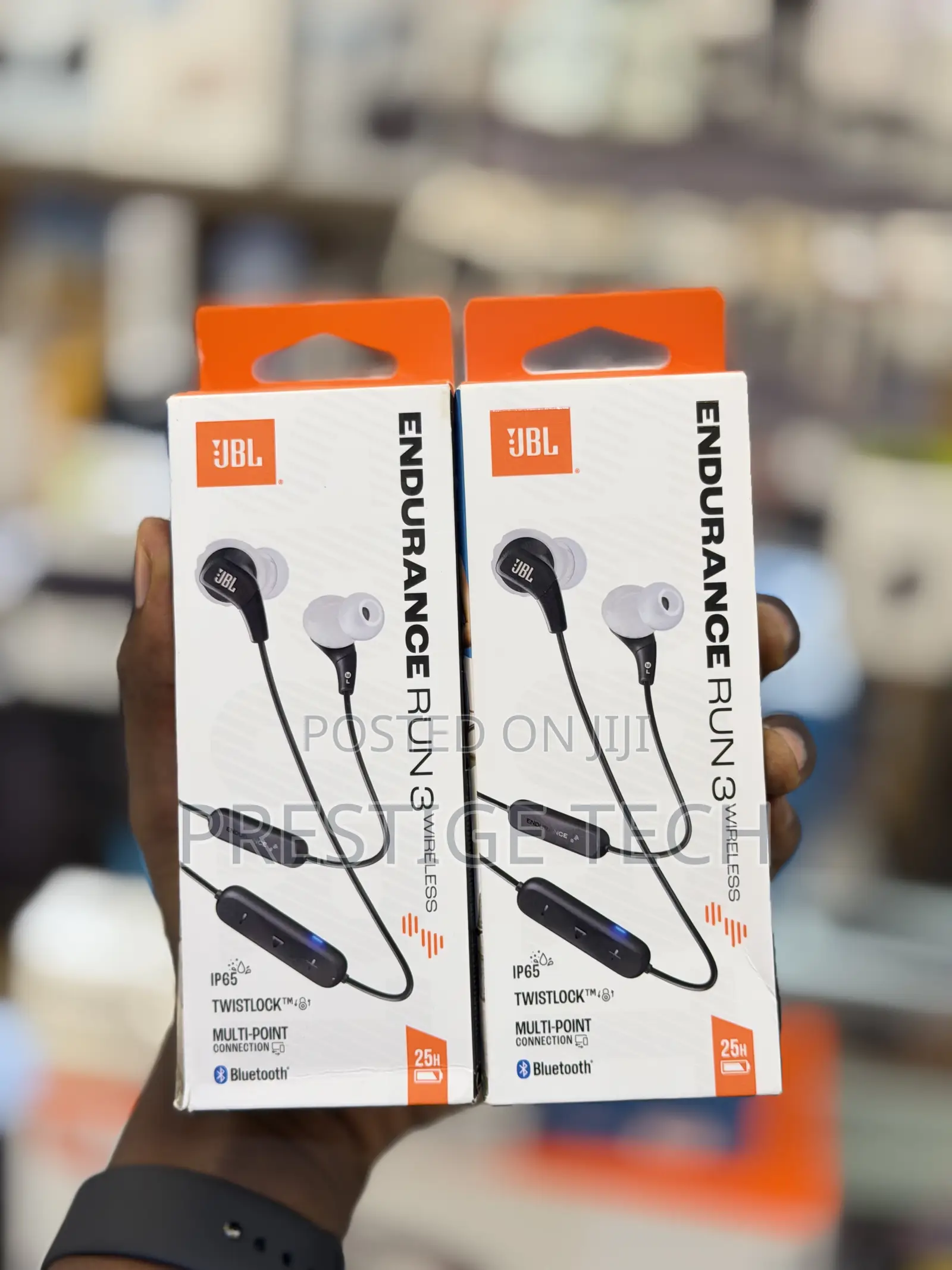 JBL Endurance Run 3 Wireless Bluetooth Sport Earphones With Fliphook