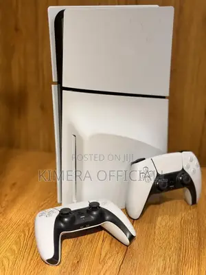 Pristine Ps5 Slim Disc Edition for Sale With 2 Controllers