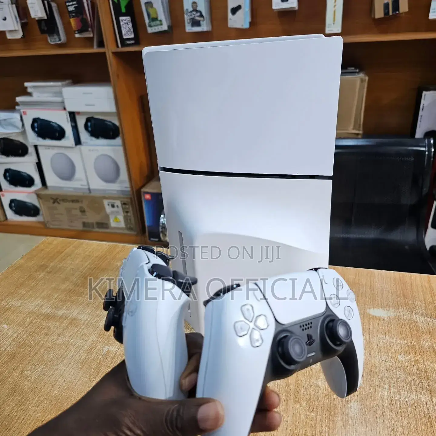 Used Ps5 Slim Disc Version With 2 Controllers