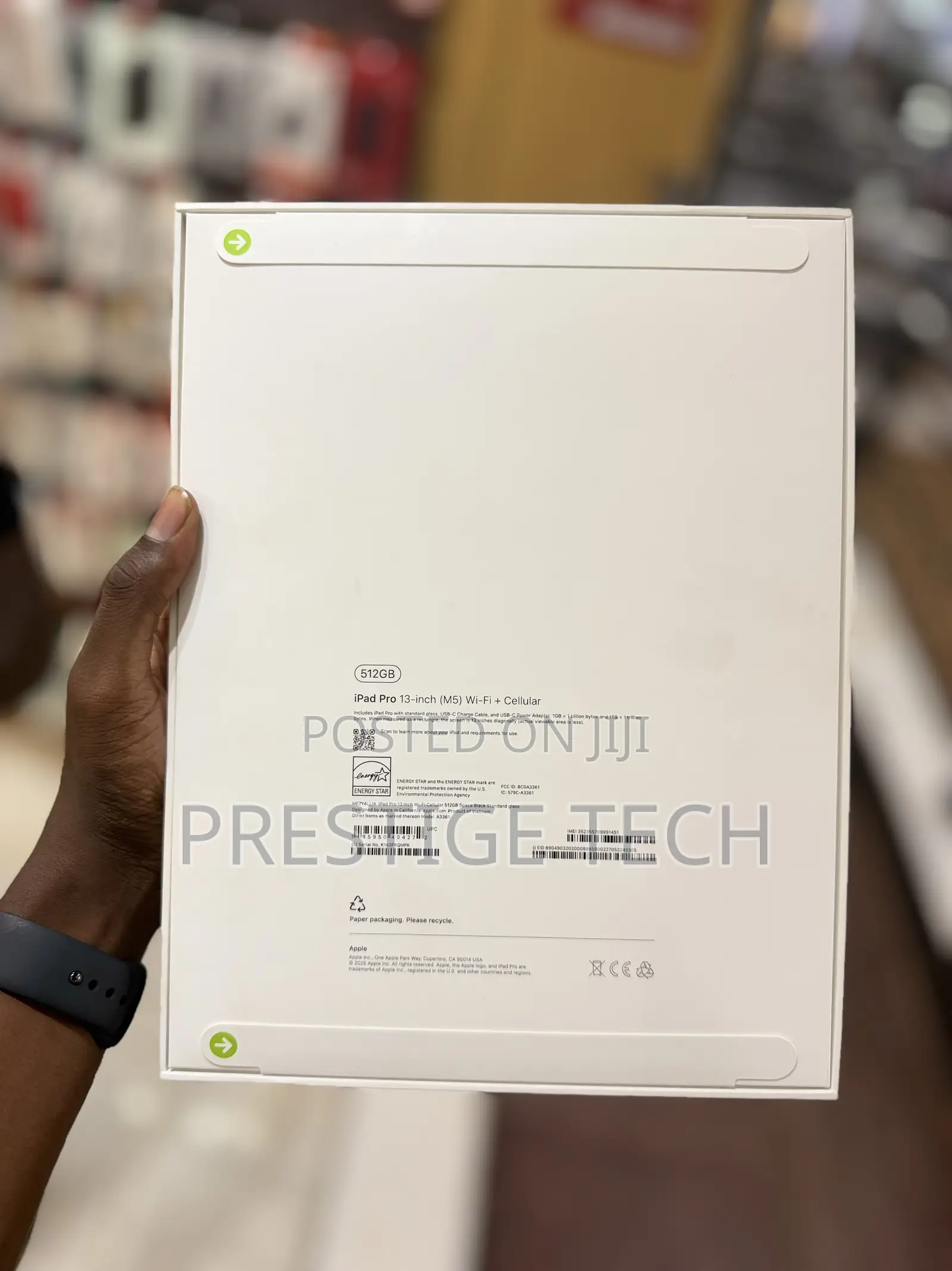 New Apple iPad Pro 13 (2025) 256 GB Black