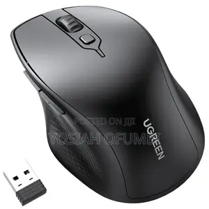 Ugreen Mu101 Ergonomic Contoured-Shape Design Wireless Mouse