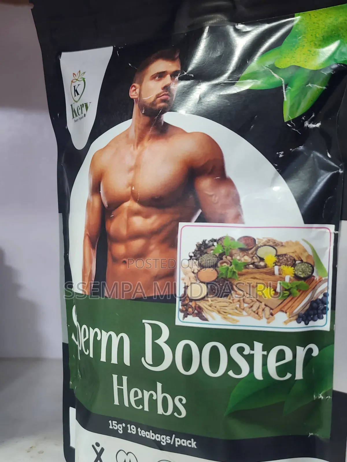Sperm Booster Herbs,19 Tea Bags Pack