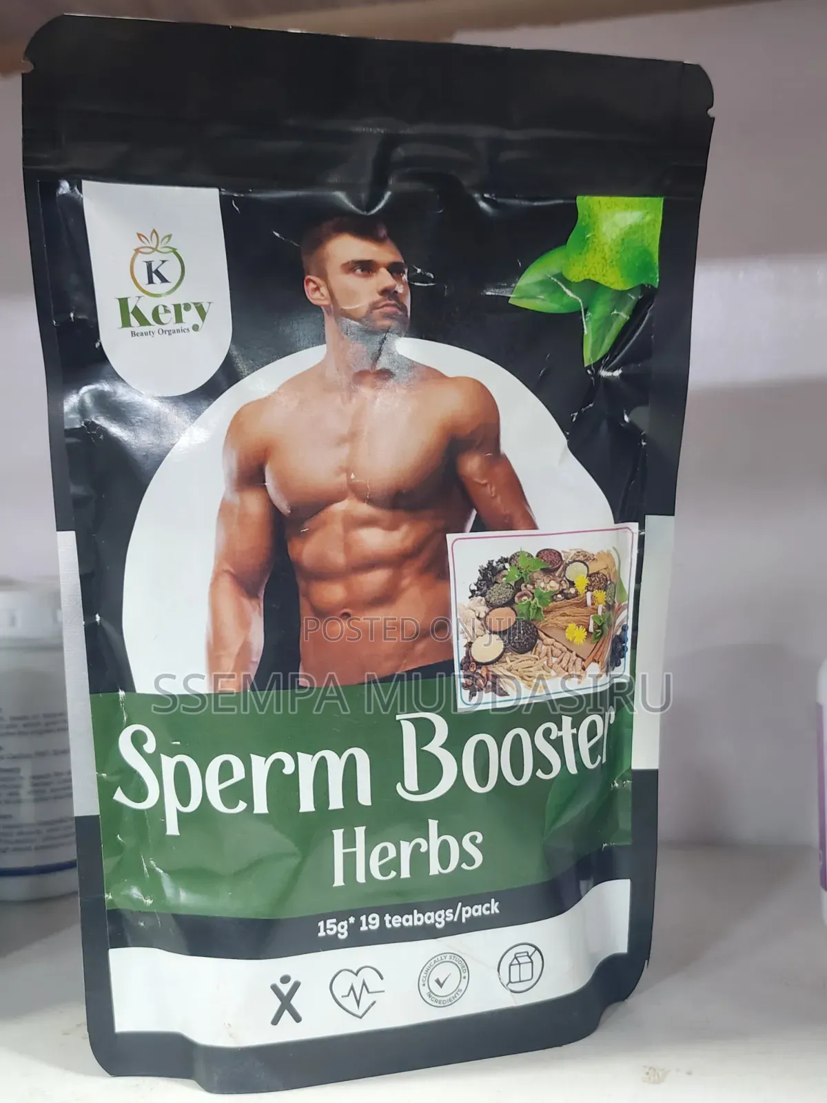 Sperm Booster Herbs,19 Tea Bags Pack