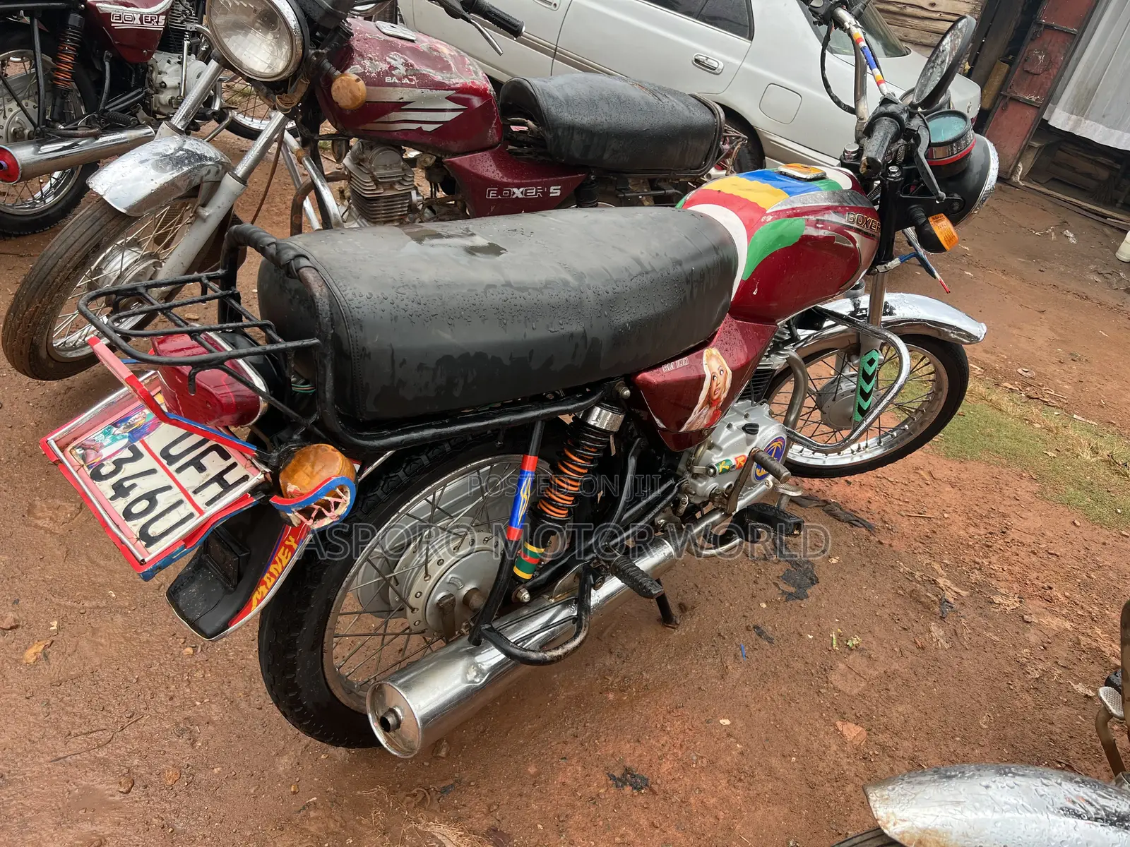 Bajaj Boxer 100 2022 Red