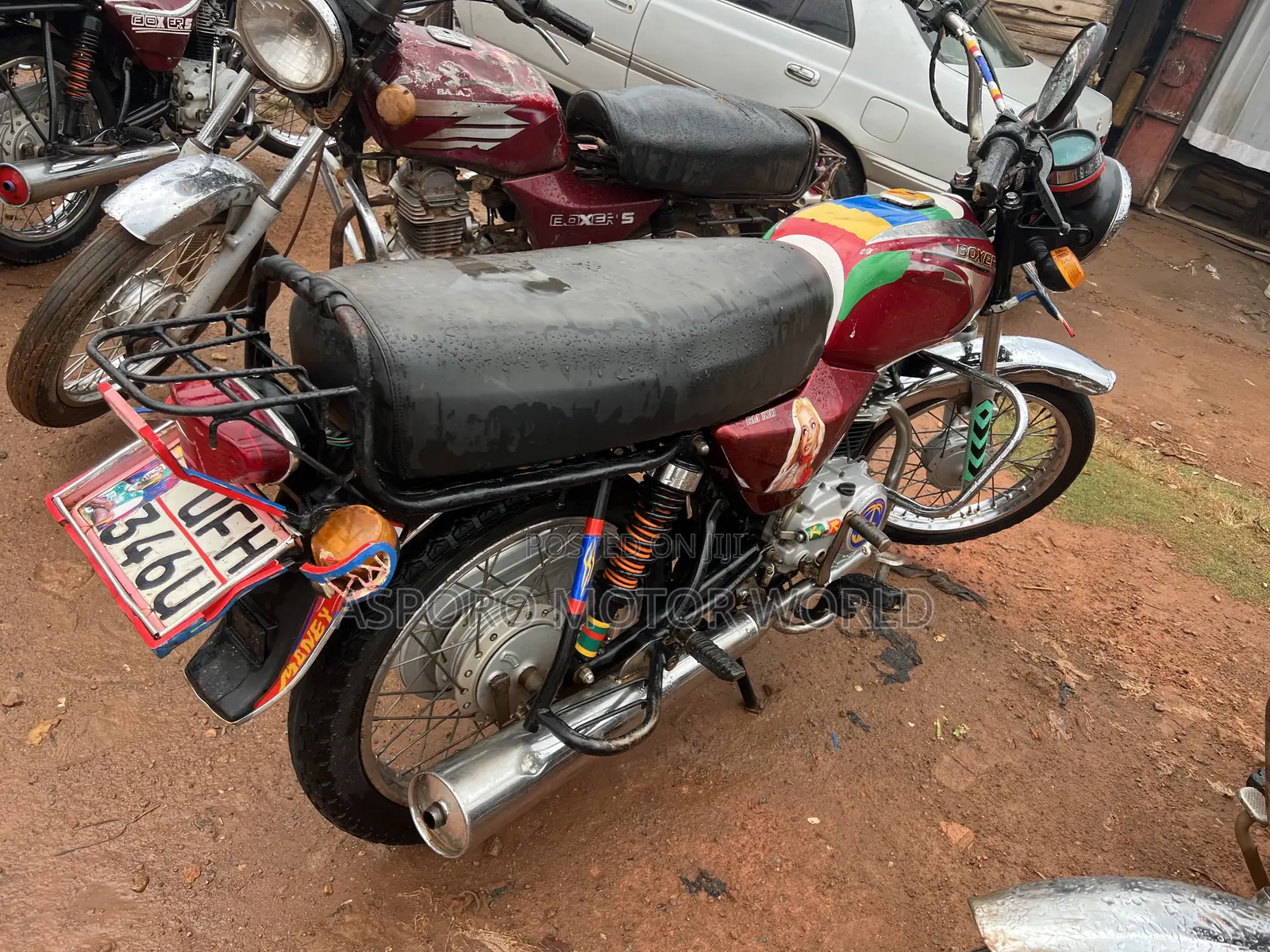 Bajaj Boxer 100 2022 Red
