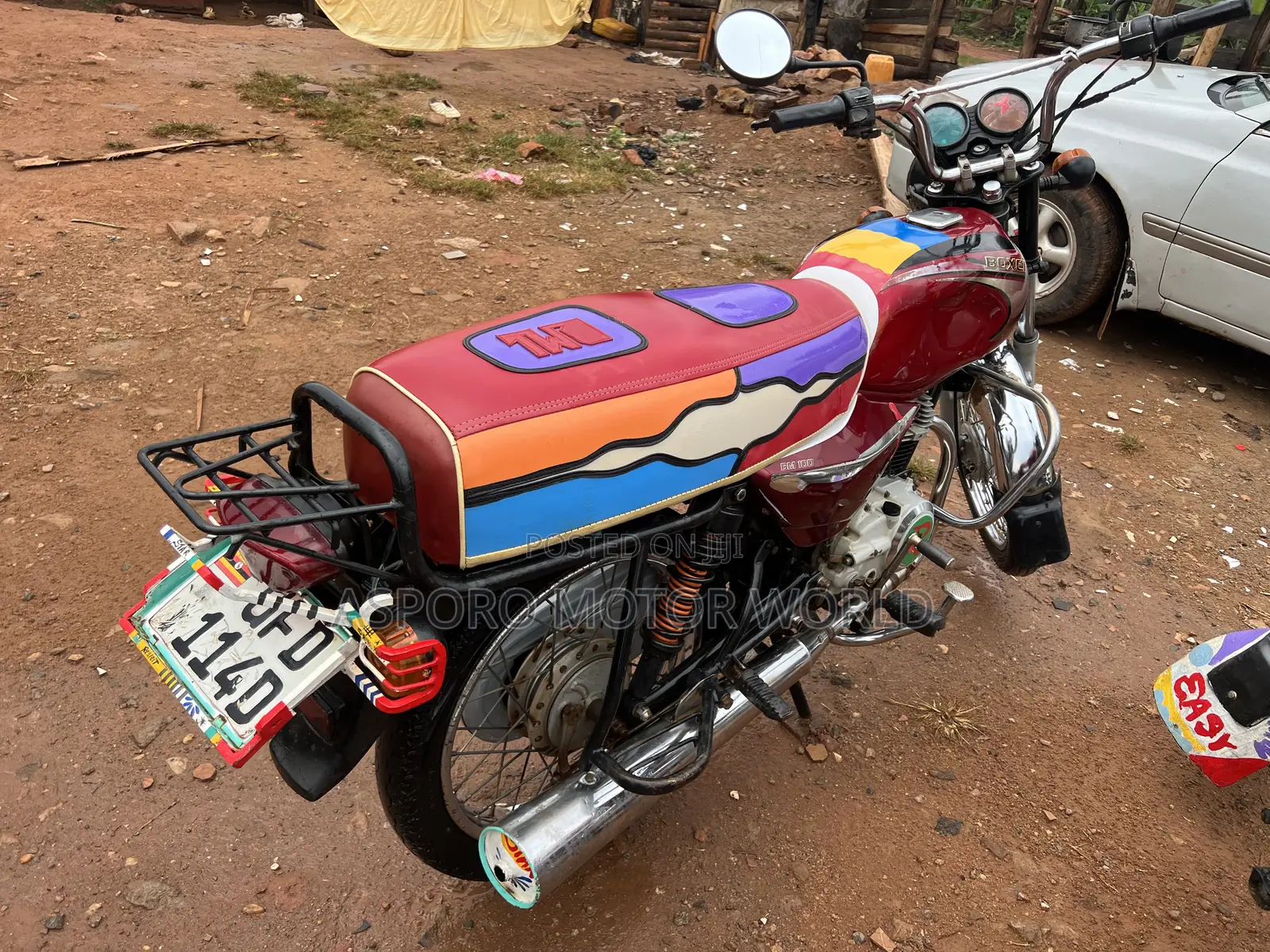 Bajaj Boxer 100 2022 Red