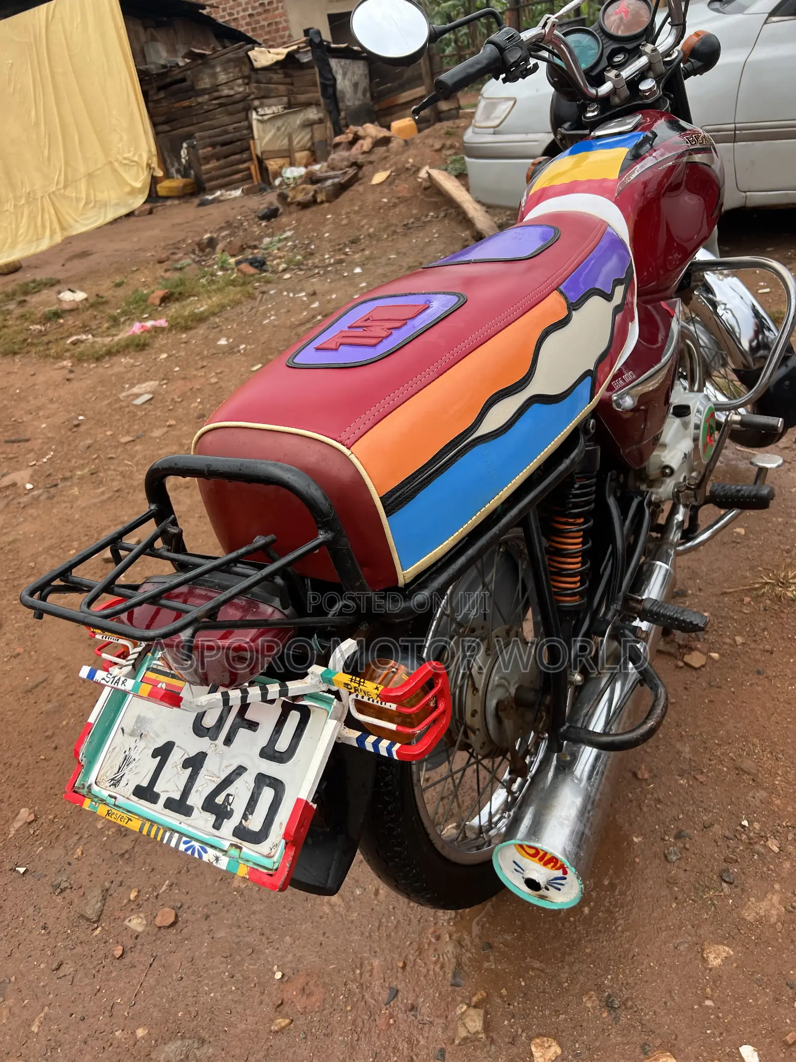 Bajaj Boxer 100 2022 Red