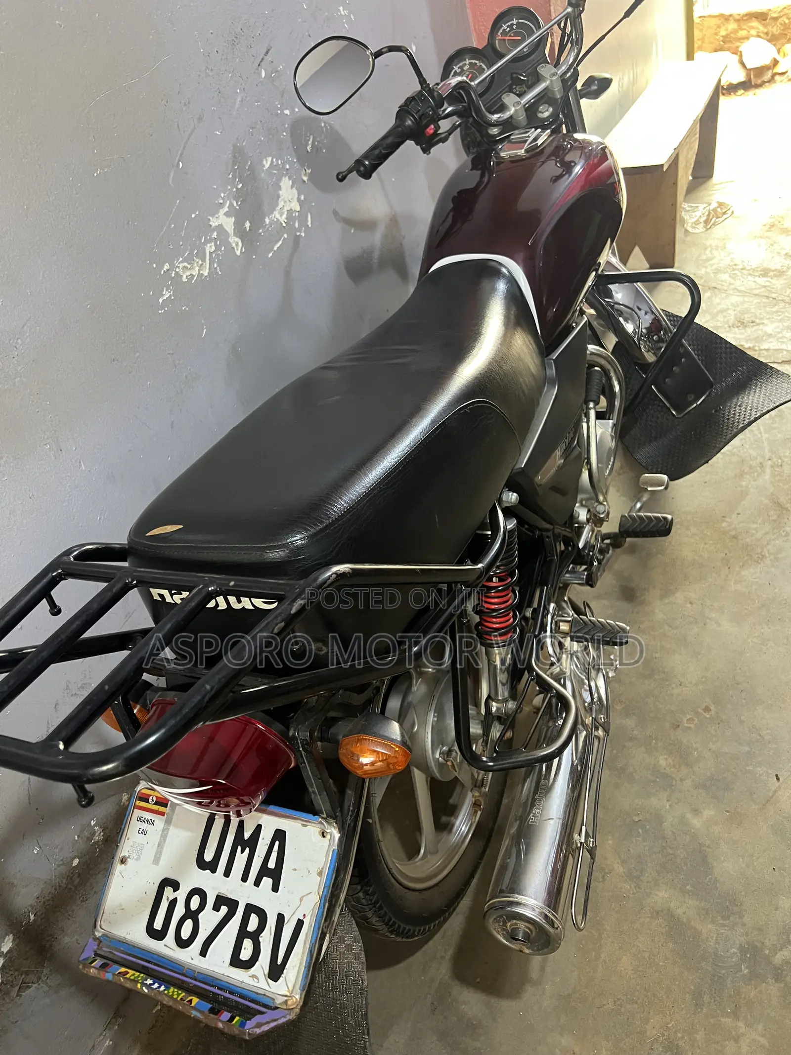 Haojue DK125 2025 Red