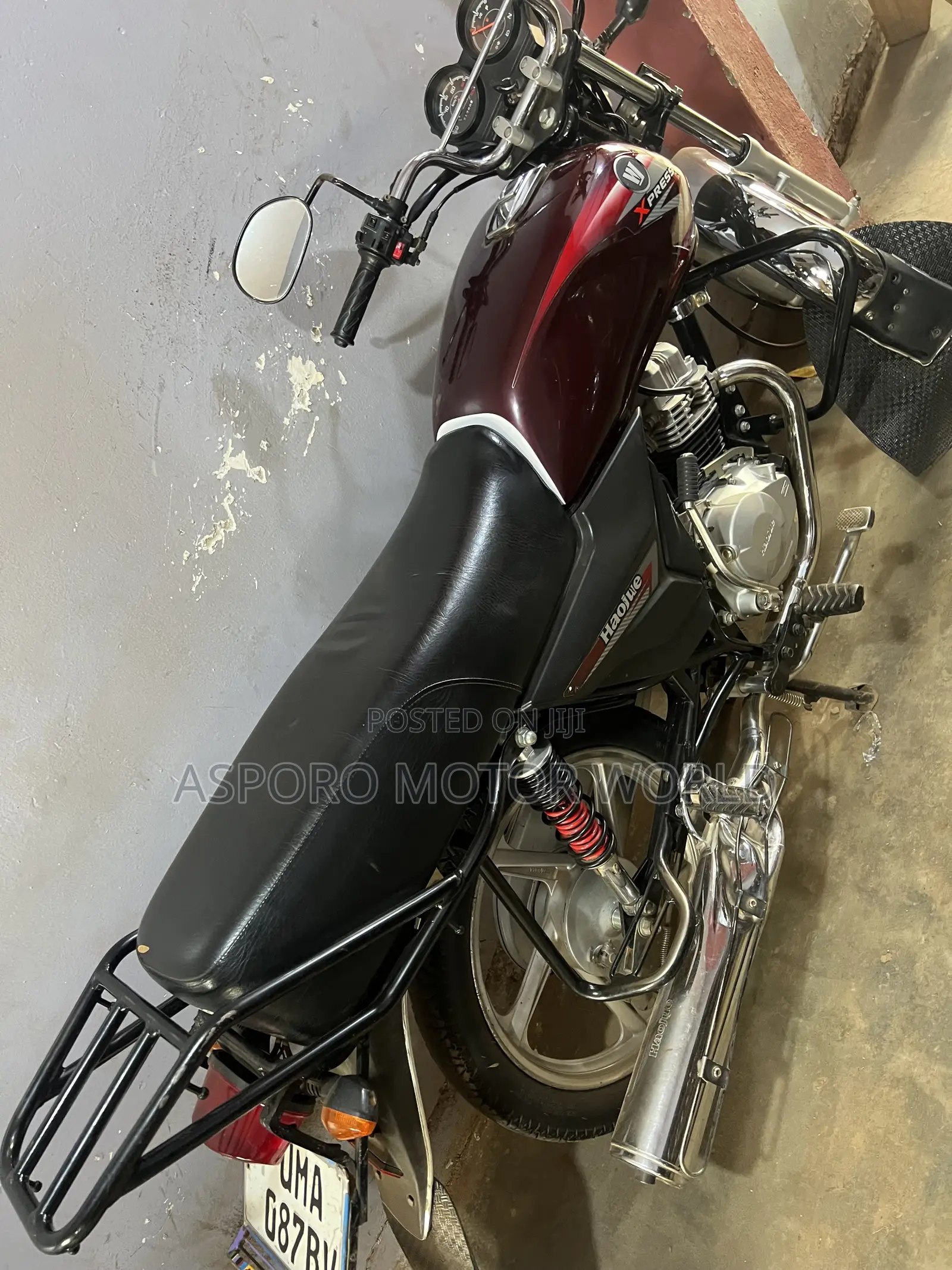 Haojue DK125 2025 Red