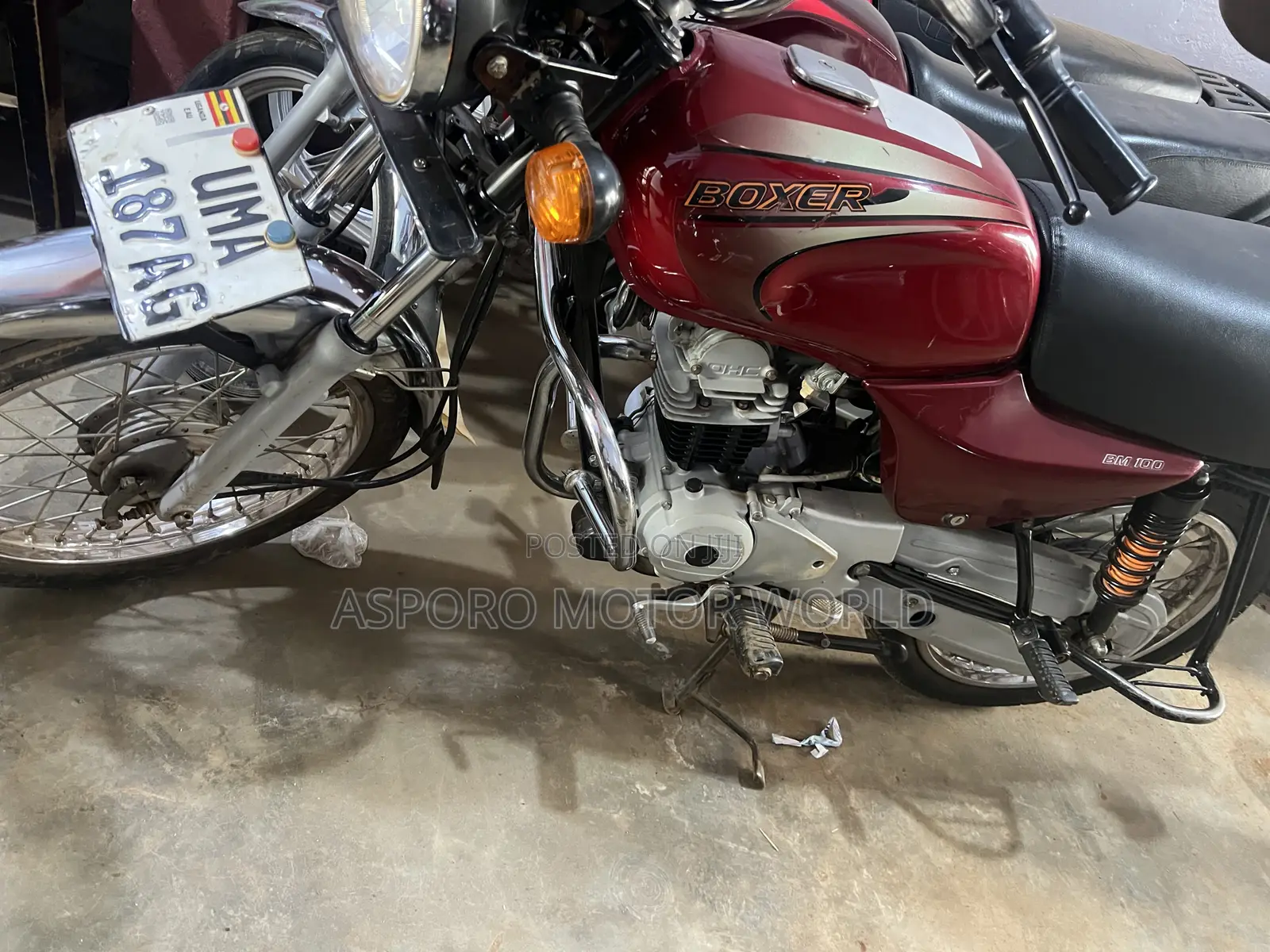 Bajaj Boxer 100 2025 Red