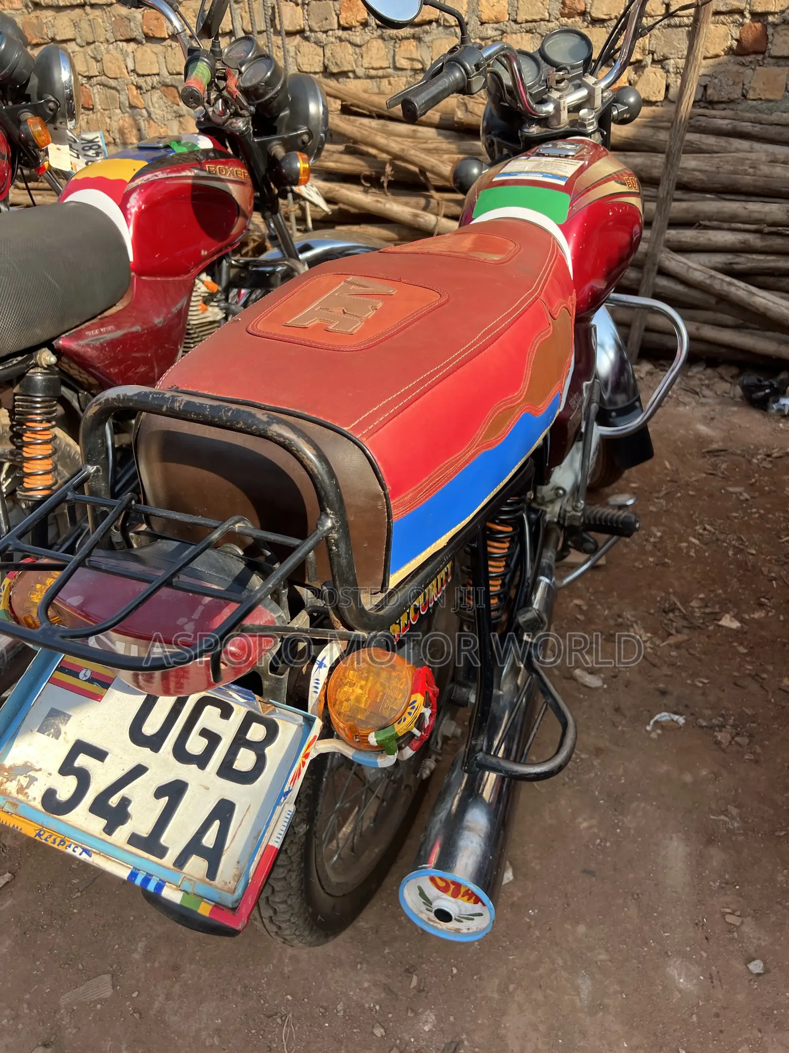 Bajaj Boxer 100 2023 Red