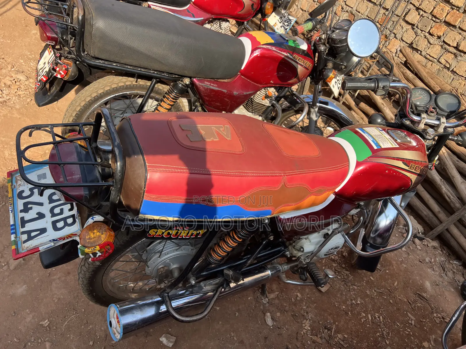 Bajaj Boxer 100 2023 Red