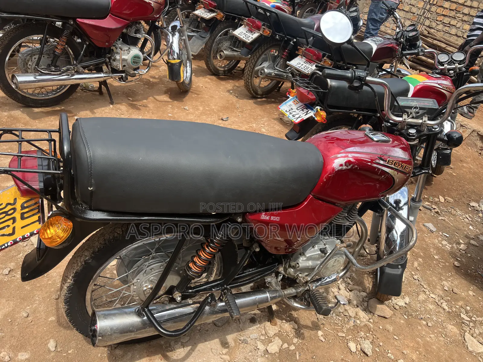 Bajaj Boxer 100 2020 Red
