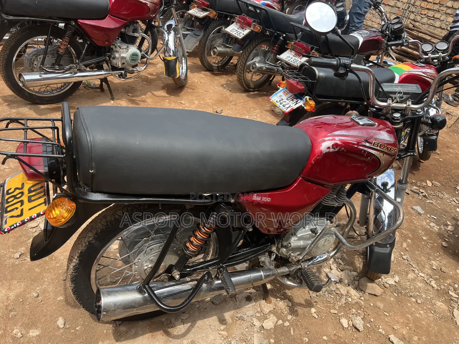 Bajaj Boxer 100 2020 Red