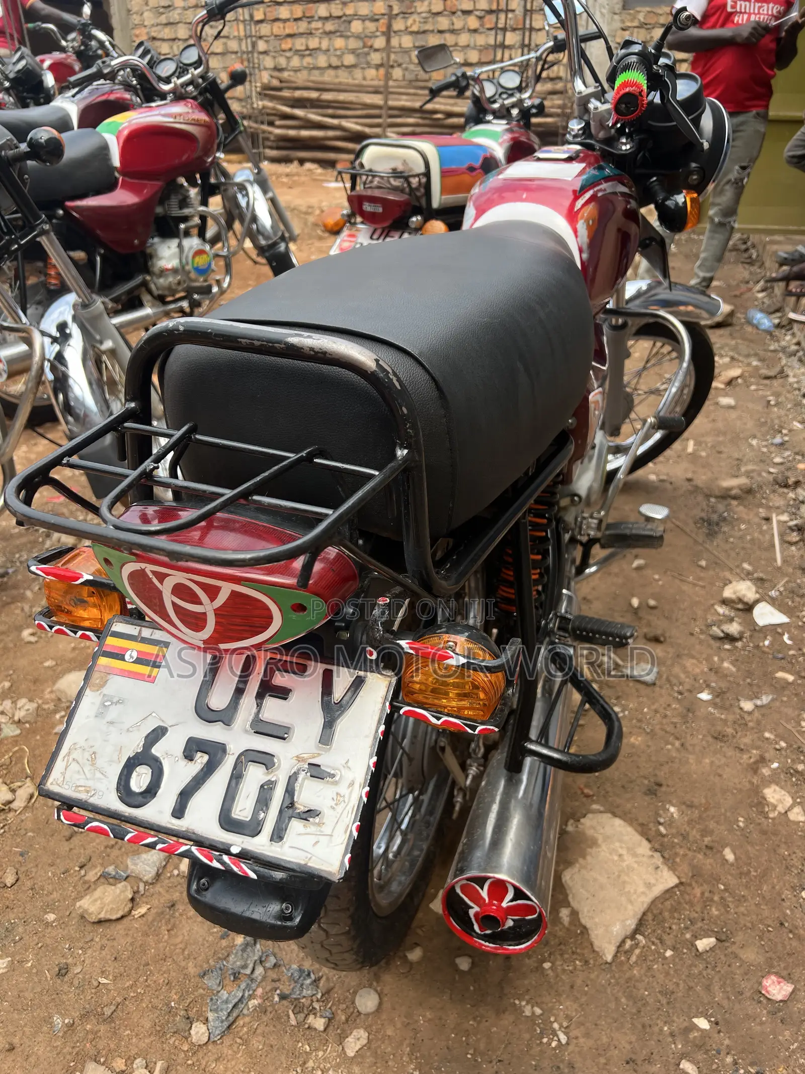 Bajaj Boxer 100 2021 Red