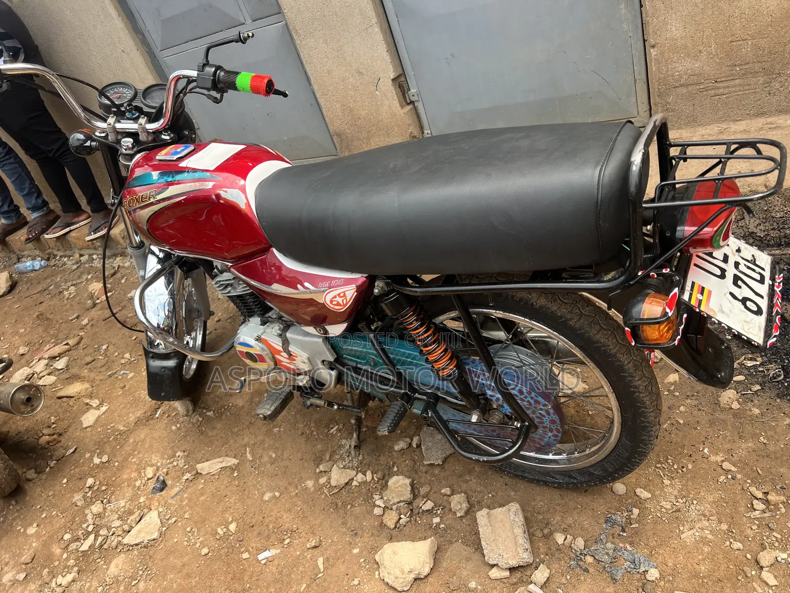 Bajaj Boxer 100 2021 Red