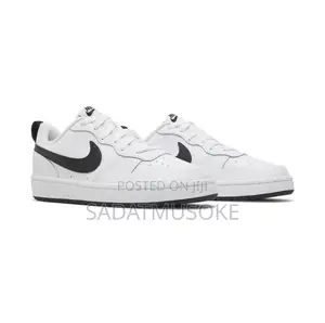 Nike Court Borough Low 2 Gs 'White Black'