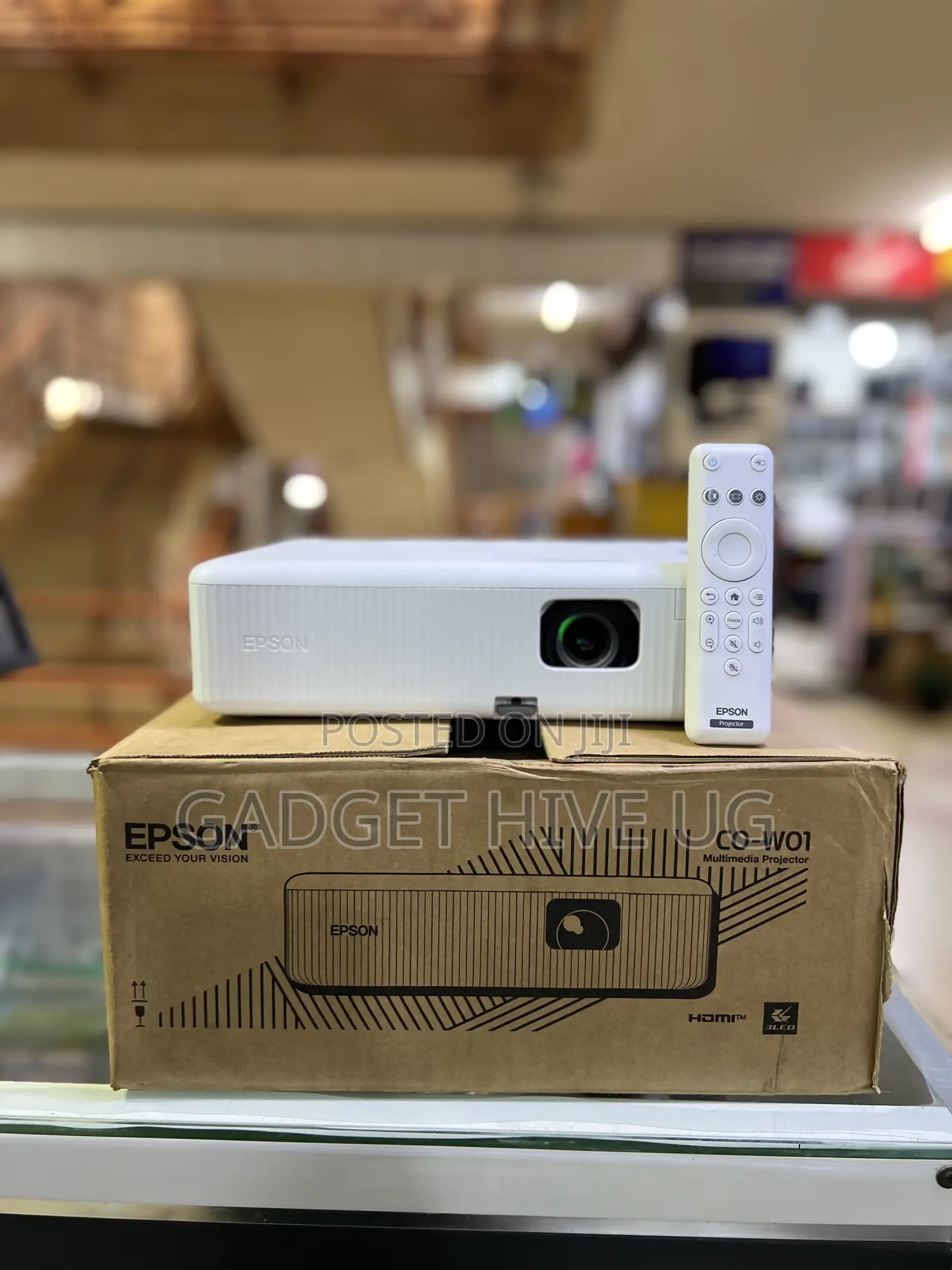 Epson With Box Remote