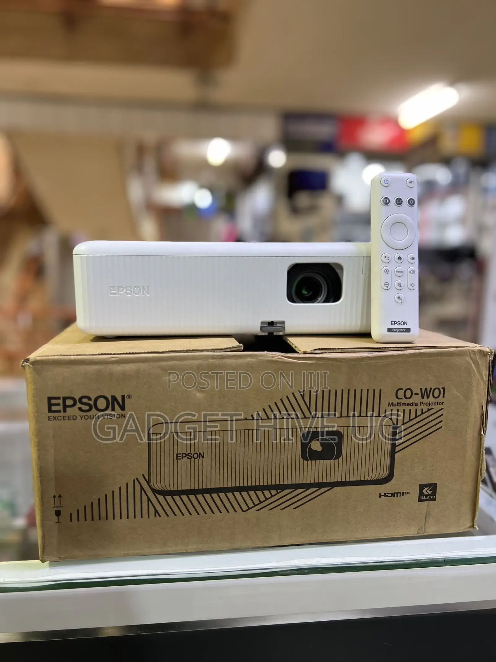 Epson With Box Remote