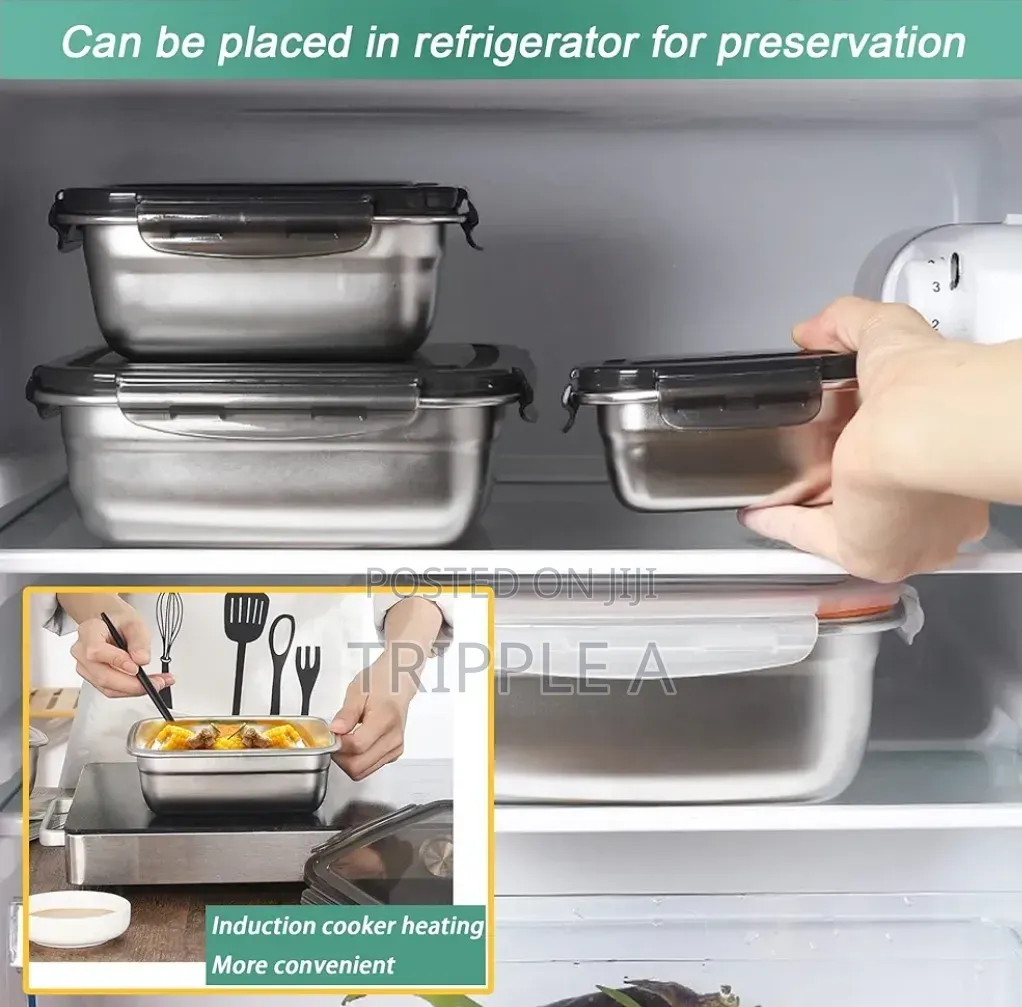 Stainless Steel Air Tight Food Container