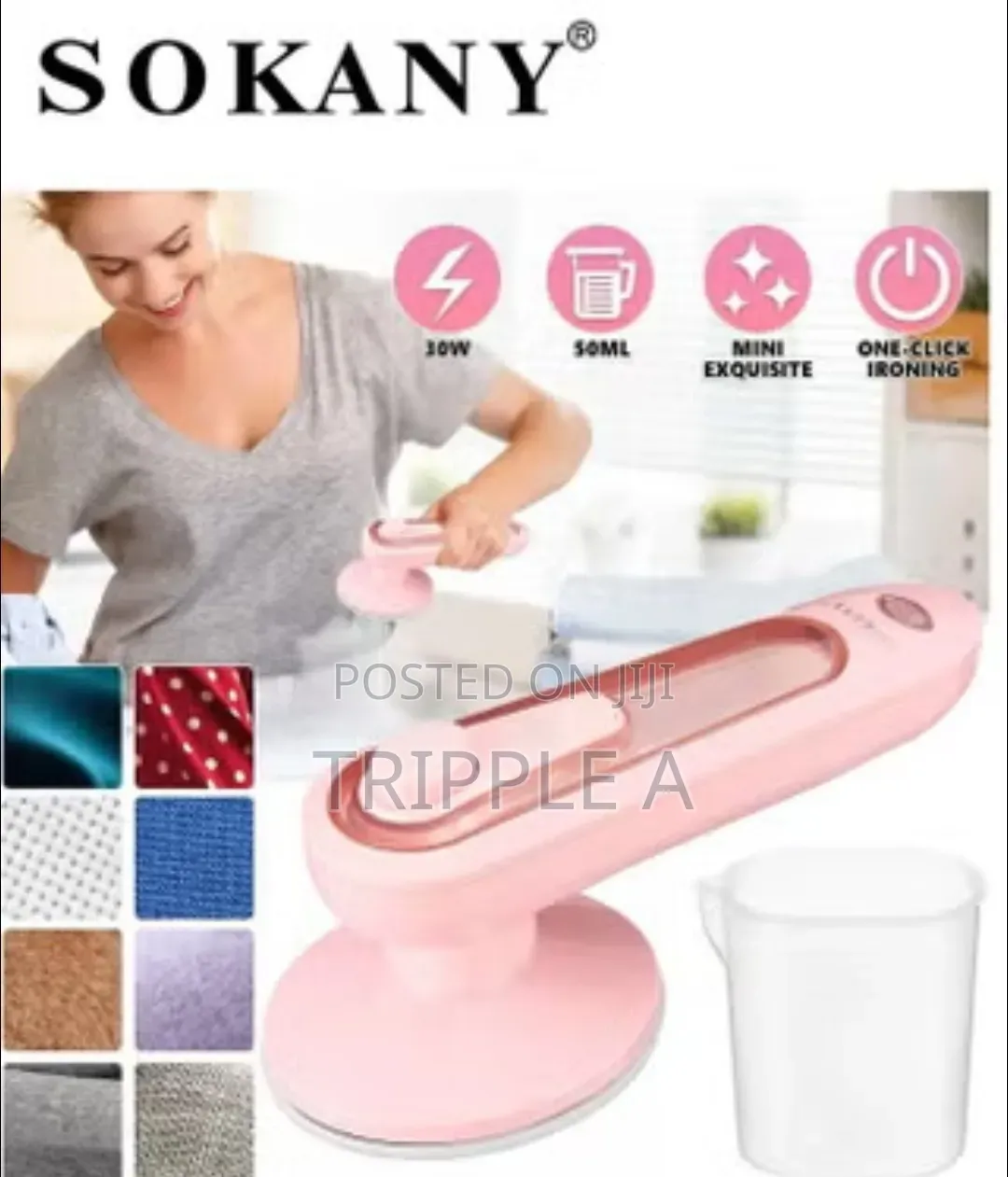 Sokany Portable Handheld Steamer Iron