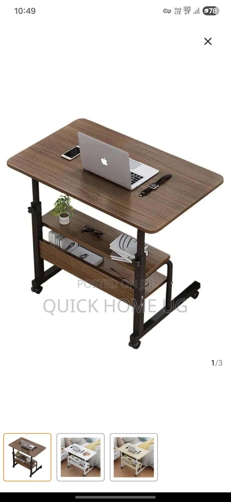 Adjustable Height Laptop Table, Laptop Table