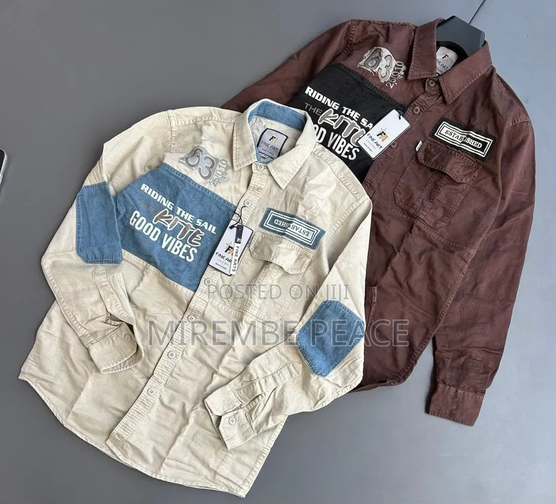Denim Elbow Shirts
