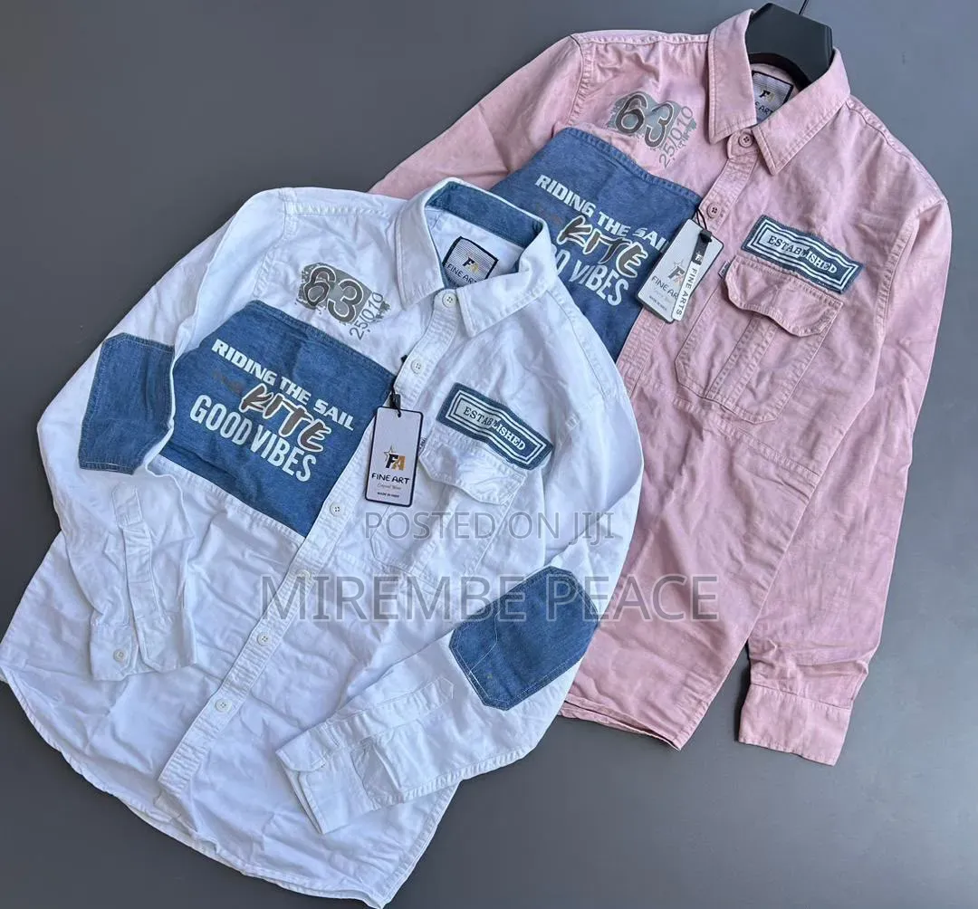 Denim Elbow Shirts