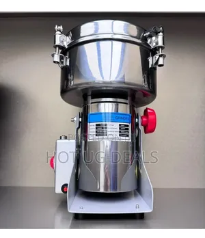 Stainless Electric Grain Spice Grinder 500g - Silver