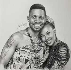 Pencil Portrait Artist in Kampala – Order Your Custom Drawing Today