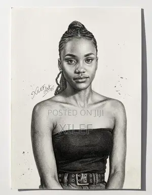 Custom Pencil Portrait Drawings In Kampala — From As Low As 50k