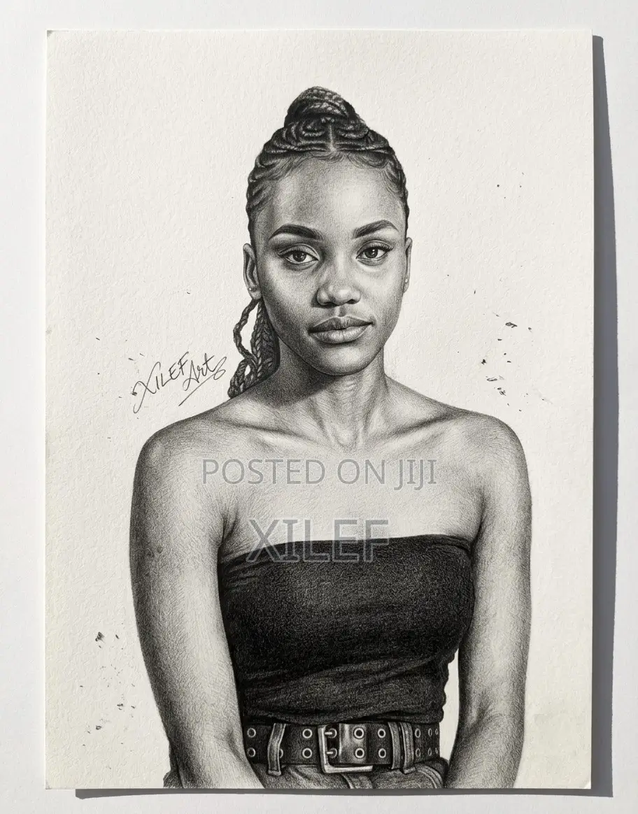 Custom Pencil Portrait Drawings In Kampala — From As Low As 50k
