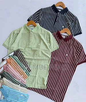 Strips Polo T-Shirts