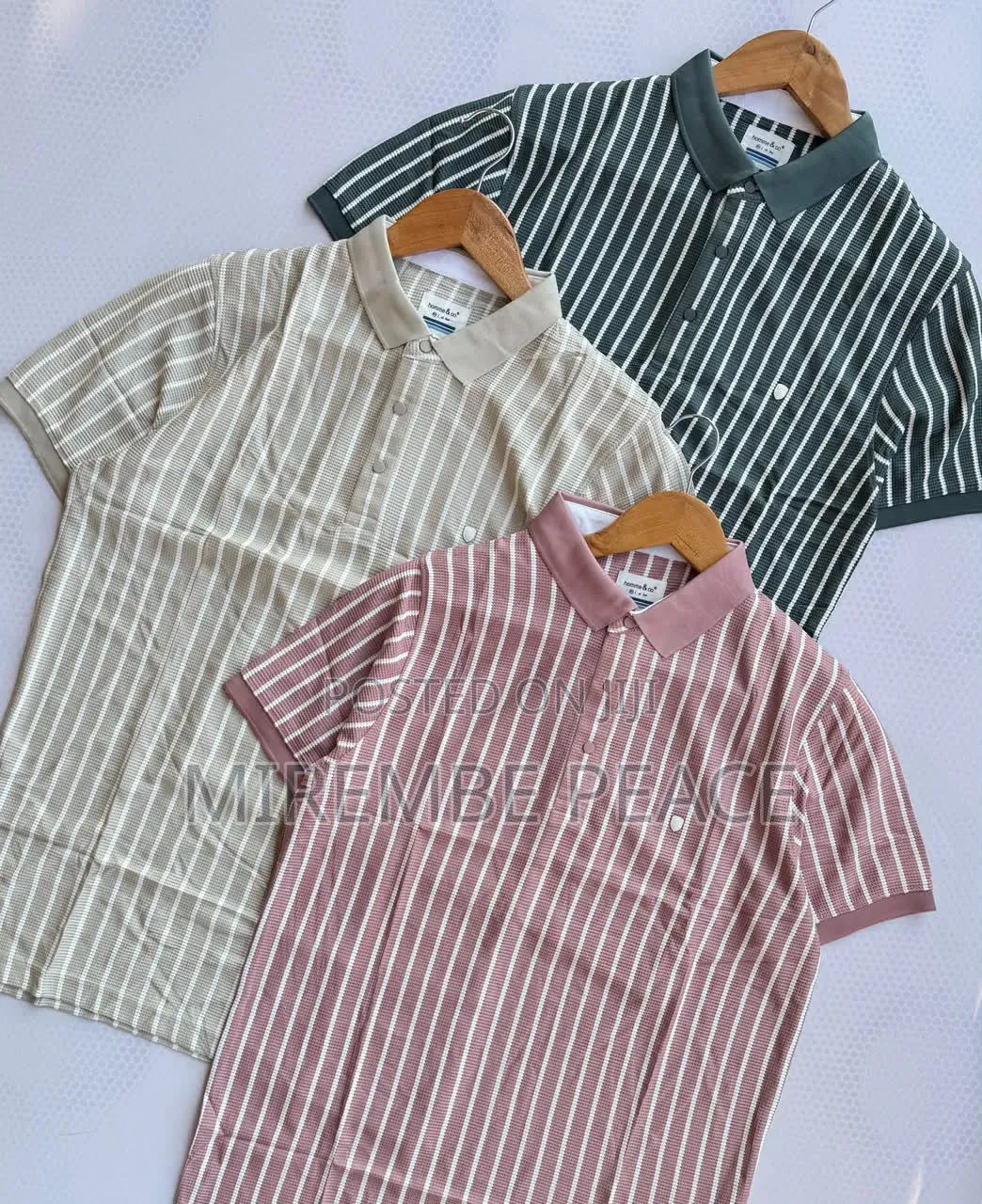 Strips Polo T-Shirts