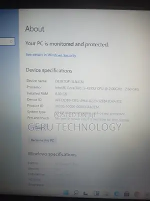 Laptop Dell Latitude E7240 6GB Intel Core i5 SSD 128GB