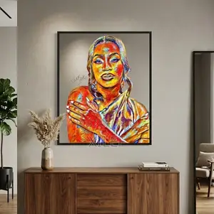 Classy Oil Painting Portrait Of Sheebah Karungi — Let's Paint You Too