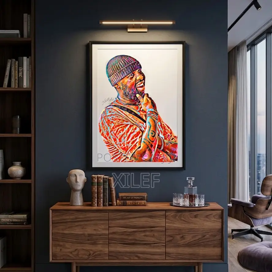 Luxurious Oil Painting Portrait Of Eddy Kenzo — Let's Paint You Too