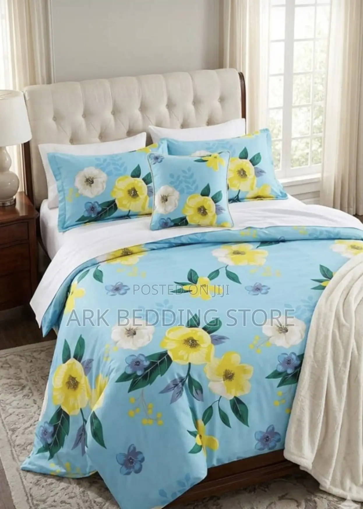 Floral Elegance 4pc Duvet