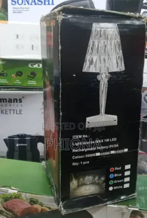 Crystal Table Lamp