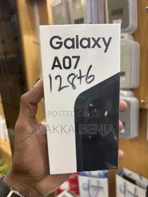 New Samsung Galaxy A07 128 GB Black