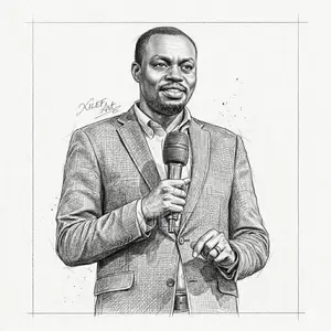 Pencil Art Portrait for Apostle Grace Lubega — Get Yours Drawn Too