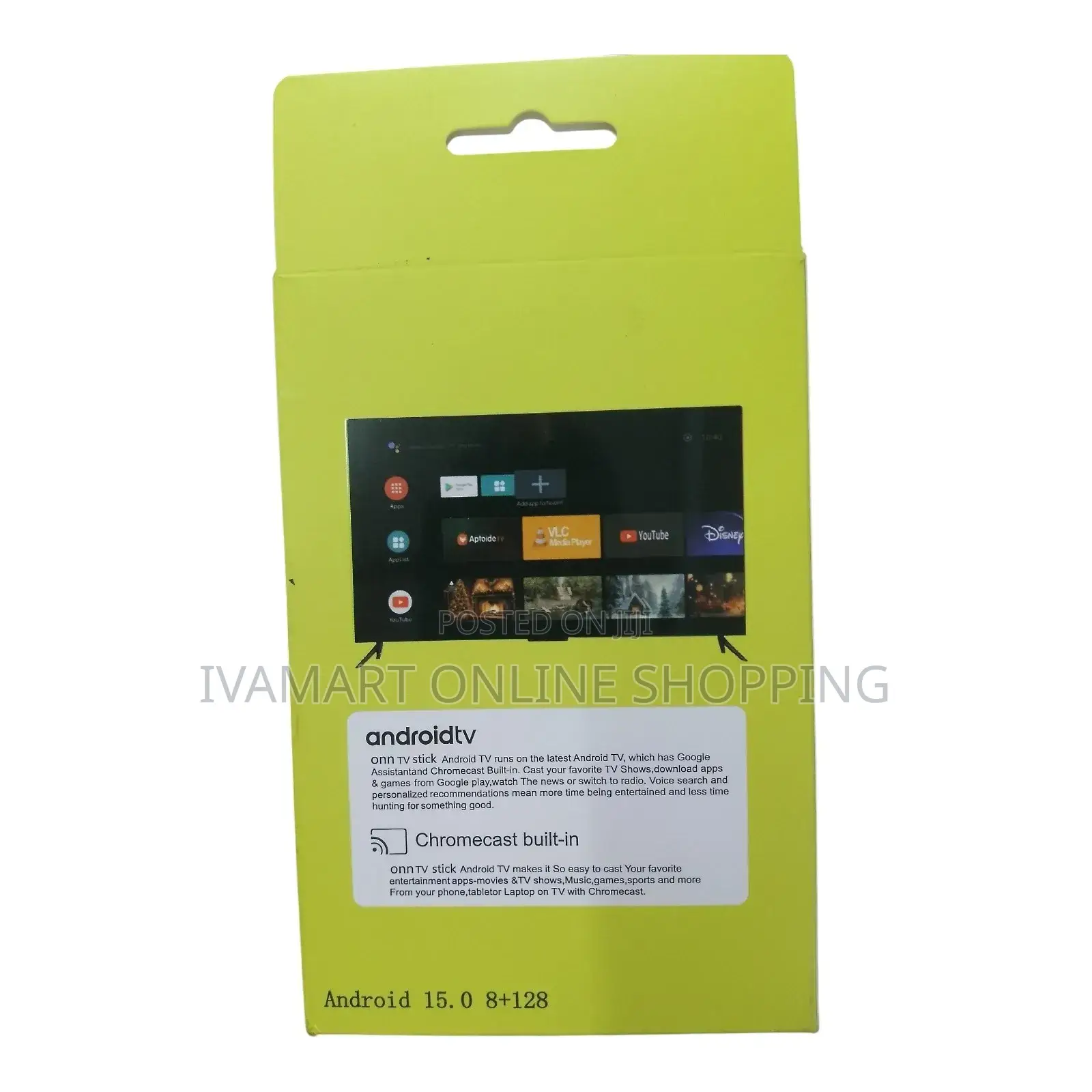 Onn Android Tv Stick - Google Tv Full Hd Streaming