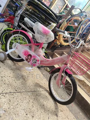 Pink Kids Bicycle 
