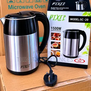 Pixel 2.5 Litres Premium Stainless Kettle- Blue