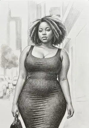Valentine's Day Gift Idea for Lovers — Pencil Art Portrait for Him/Her