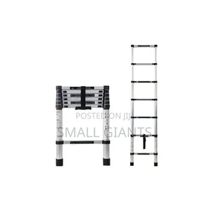 3.2-Meter (Approx. 10.5 Ft) Aluminum Telescopic Extension Ladder