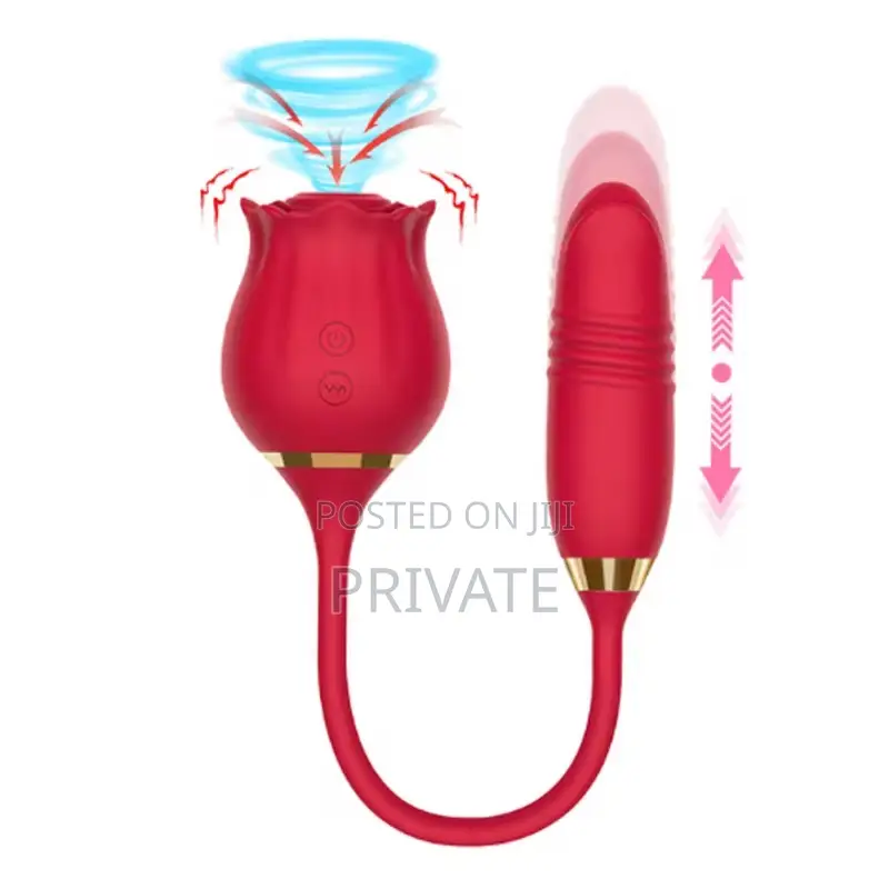 Rose Vibrator Female Dildo G Spot Clit Stimulator