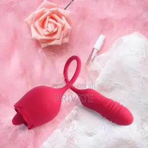Rose Vibrator Female Dildo G Spot Clit Stimulator