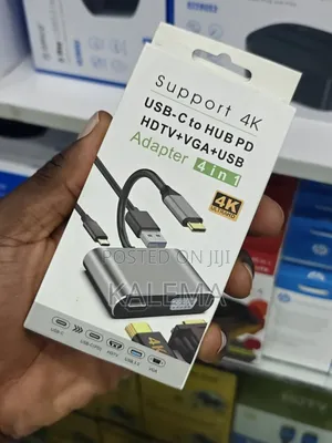 Usb-C to Hub Pd Hdtv+Vga+Usb